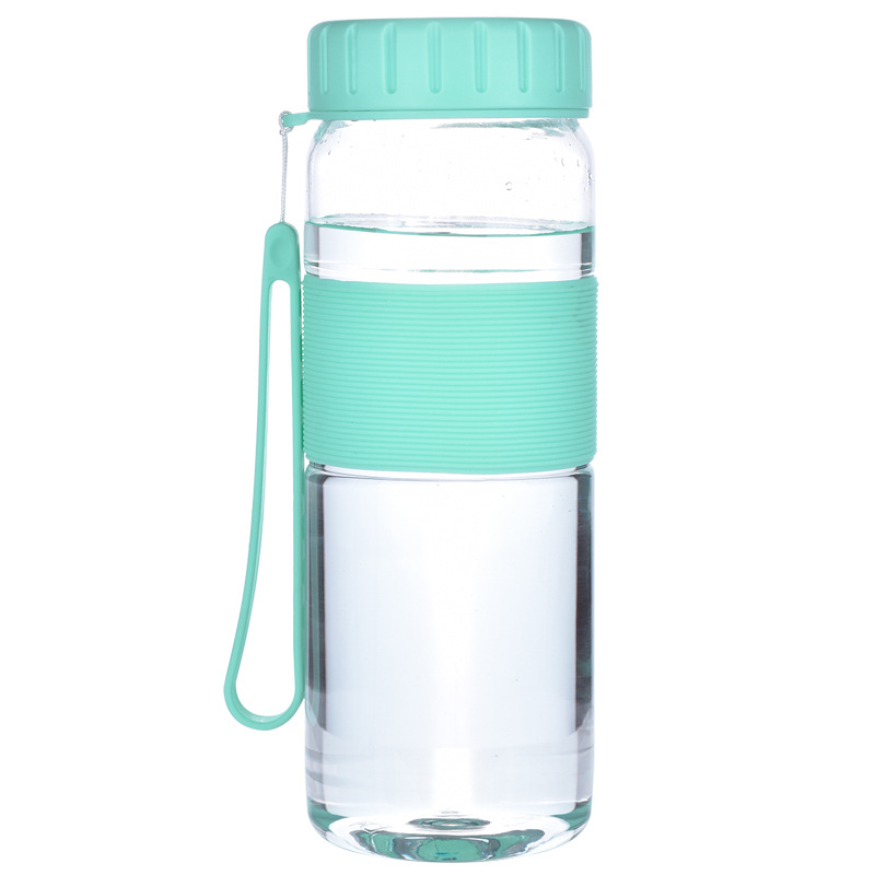 大容量塑料运动水壶户外健身水瓶自行车骑行水杯便携透明太空杯		